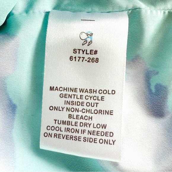 Rockets of Awesome Sequin Cherry Bomber Jacket Girls Size 5 Blue Red Sparkly - Picture 13 of 16